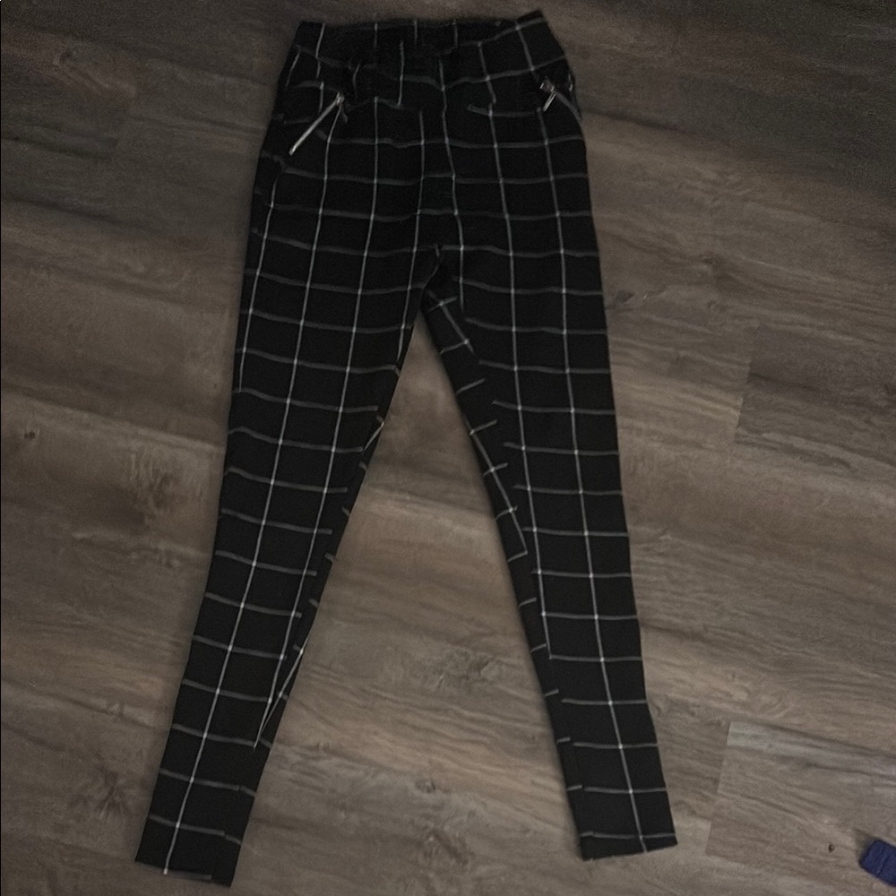 Black and White Pants